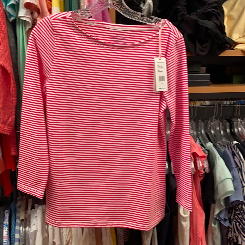 New Vineyard Vines  striped shirt